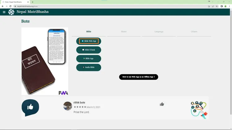 Web App or PWA Installation Instruction for Windows Devices